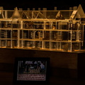  maquette de verre du Chateau de la Roche Jagu